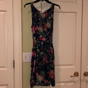FLORAL MINI DRESS
